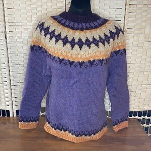 Icelandic Lopapeysa sweater